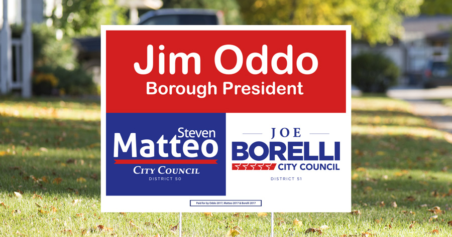 Support Team Borelli: Campaign Signs Have Arrived – Request Yours Today!