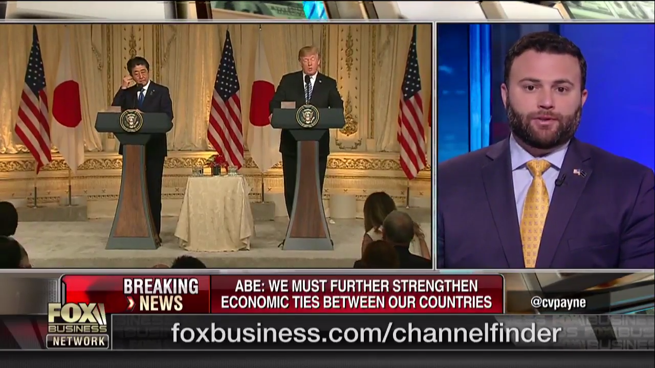 Did Trump’s press conference with Abe help his 2020 chances