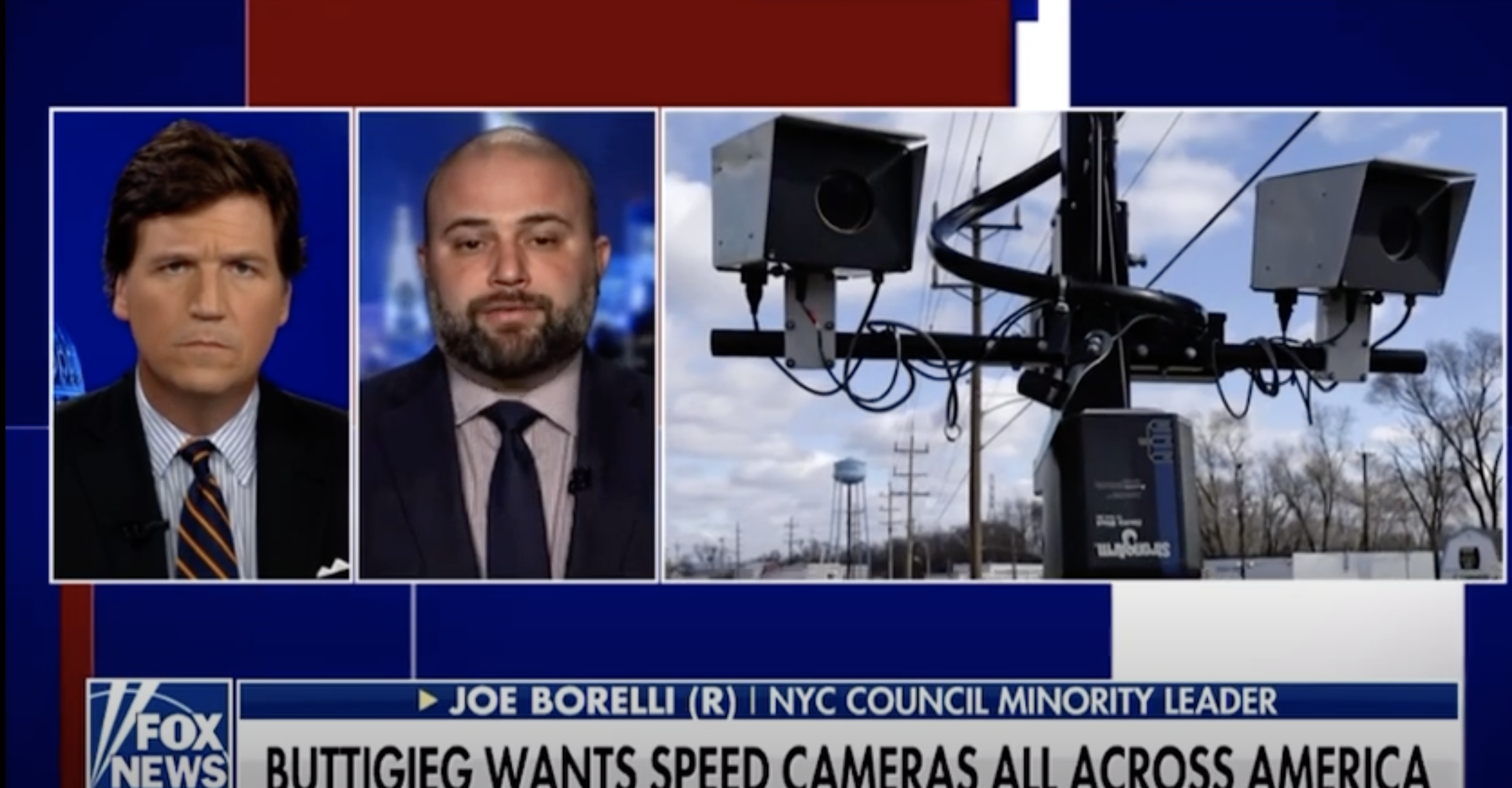 Borelli talks to Tucker Carlson about NYC’s cash-grab speed camera program