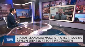 Joe discusses the ongoing Migrant Crisis on NY 1’s Inside City Hall