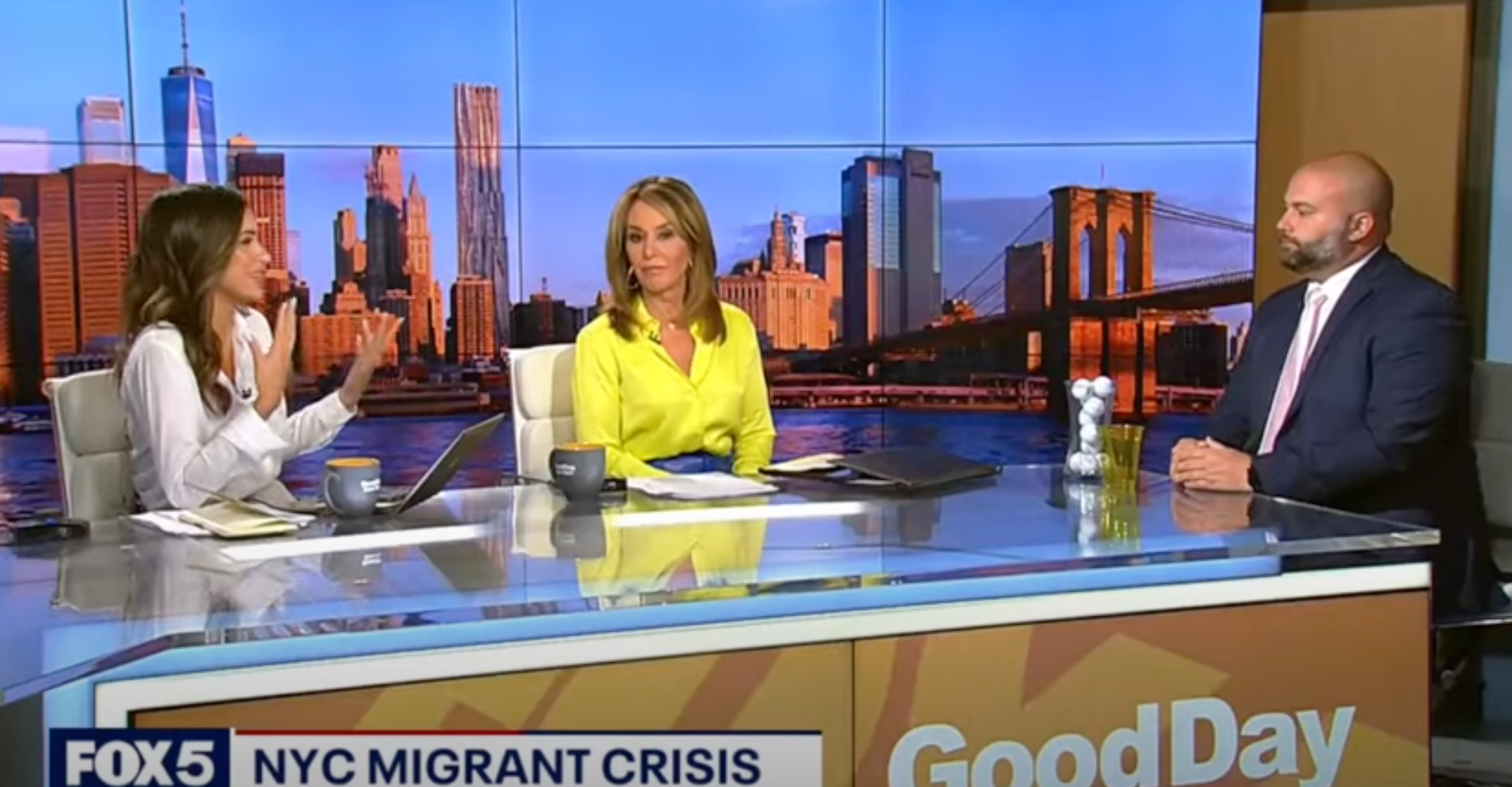 Joe Borelli uses golf ball economics to explain migrants crisis’ impact on NYC budget.