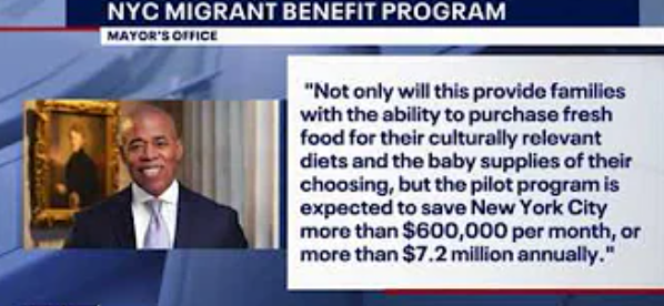Joe Borelli discusses NYC plan to give migrants debit cards